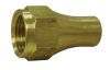 1/4 BR FLARE LONG  NUT